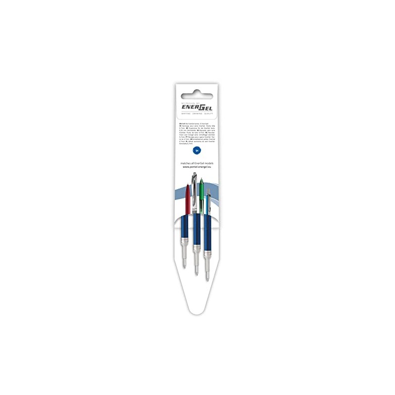 Pentel LR7-3C Refill for EnerGel Pens, 0.7 mm Tip =