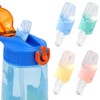 BOXOB 4pcs Bite Valve Replacement for Zak Designs Water Bottle,