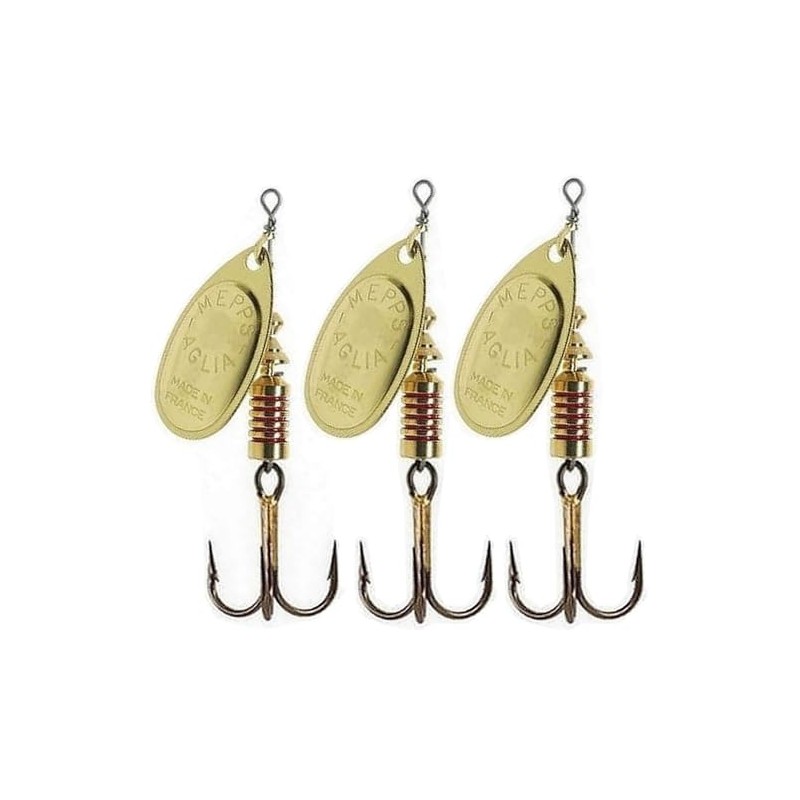 Mepps Aglia Special Trout Fishing Spinner, OR X3, 2