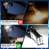 NUVISION LIGHTING 10 Pcs Dome Light LED Car Interior Bulb