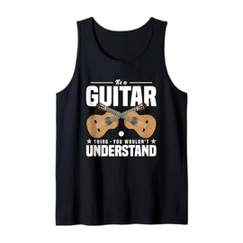 Musician Must Haves Party Band Gadgets Acoustic Guitar Tank Top