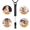 LAMKHOO Breathing Necklace to Quit Smoking and Vaping - Refillable