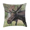 Moose Throw Pillow