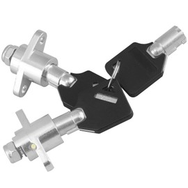 Hard Saddlebag Lock Key Set, Saddle Bag Latches Fit for Harley Davidson Touring Electra Glide Road Glide Street Glide Road King Ultra Glide 2014-2024, 2 Locks and 2 Keys