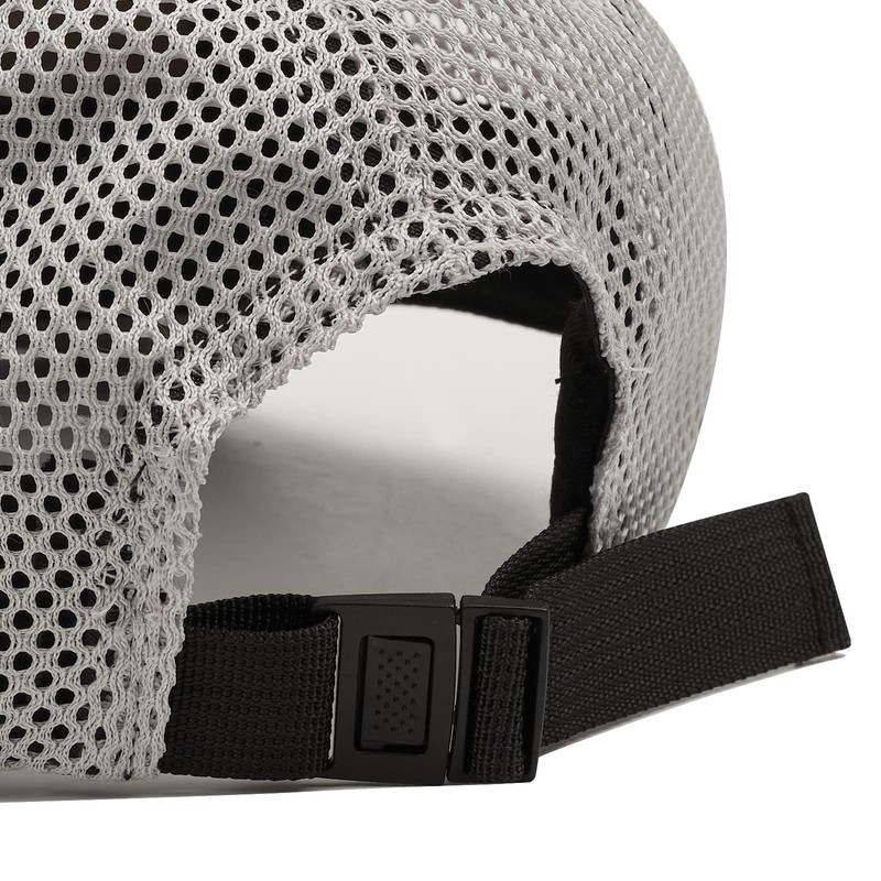 Croogo Men's Umpire Cap, Mesh Cap, Short Brim, Soft Hat,