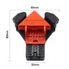 4pcs NUZAMAS Right Angle Clamps 5-22mm, Spring Load, 90 Degrees