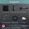 All Metal Rain Shower Head with Handheld Combo, YDmeet 8