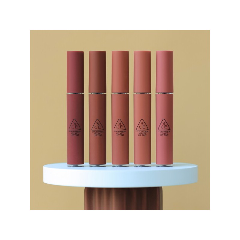 3CE 쓰리씨이 3CE벨벳 립 틴트 2개 (증)미니 틴트(랜덤) 3CE Velvet