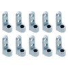 HEVSTIL 10 Pack Side Beam Connector, 1/2" -13 Beam Connector