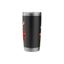 Kung Fu Hamster Martial Arts Ninja Funny Stainless Steel Insulated Tumbler