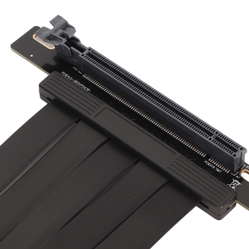 PCIe 4.0 X16 Riser Cable 90 Degree High Speed Single