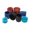 YINETTECH 16 Pcs Universal Air Conditioning Cap Valve Cores Seal