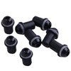 TCMT 8pcs Black Universal Windscreen Screws Kits M5 5mm Bolts