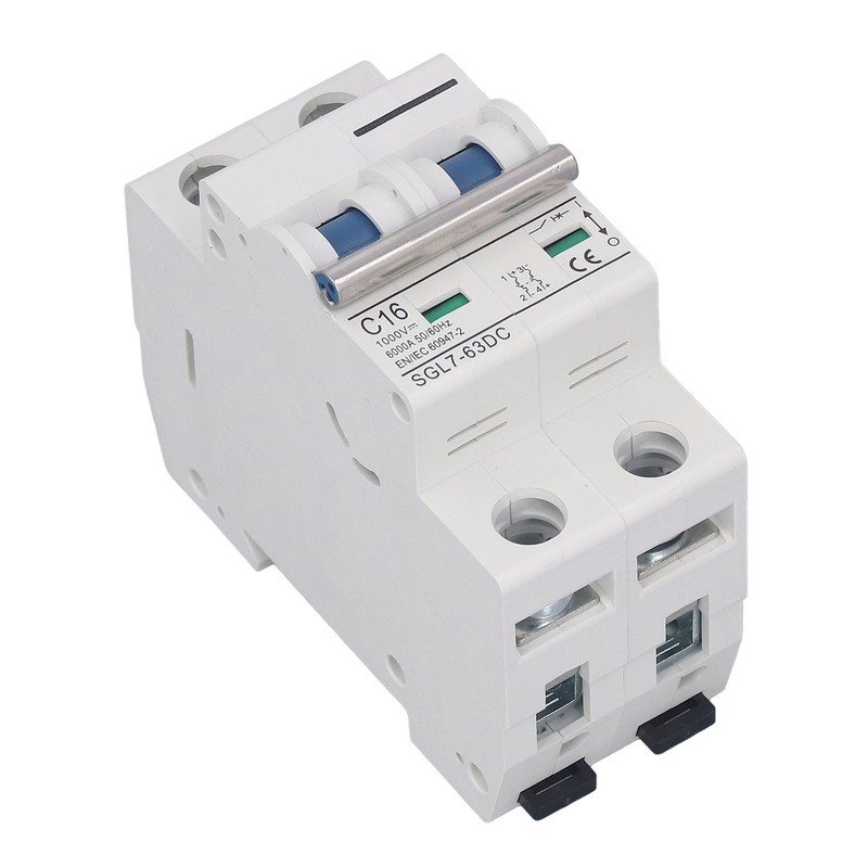 DC Miniature Circuit Breaker Pa66 Quick Response Arc Extinguishing PV