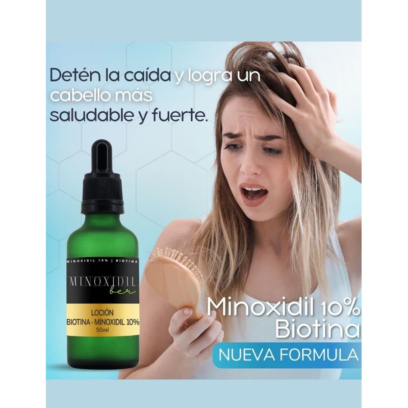 Tratamiento para cabello y barba unisex 10% con Biotina 3