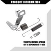Hihaha Universal Throttle Return Spring Car Carburetor Throttle Cable Bracket
