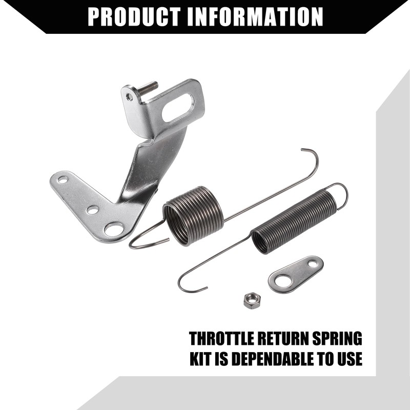 Hihaha Universal Throttle Return Spring Car Carburetor Throttle Cable Bracket