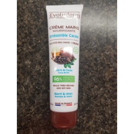 Evoluderm Nourishing Hand Cream Cocoa Butter Made in France 5.07 Fl. Oz / 150 ml