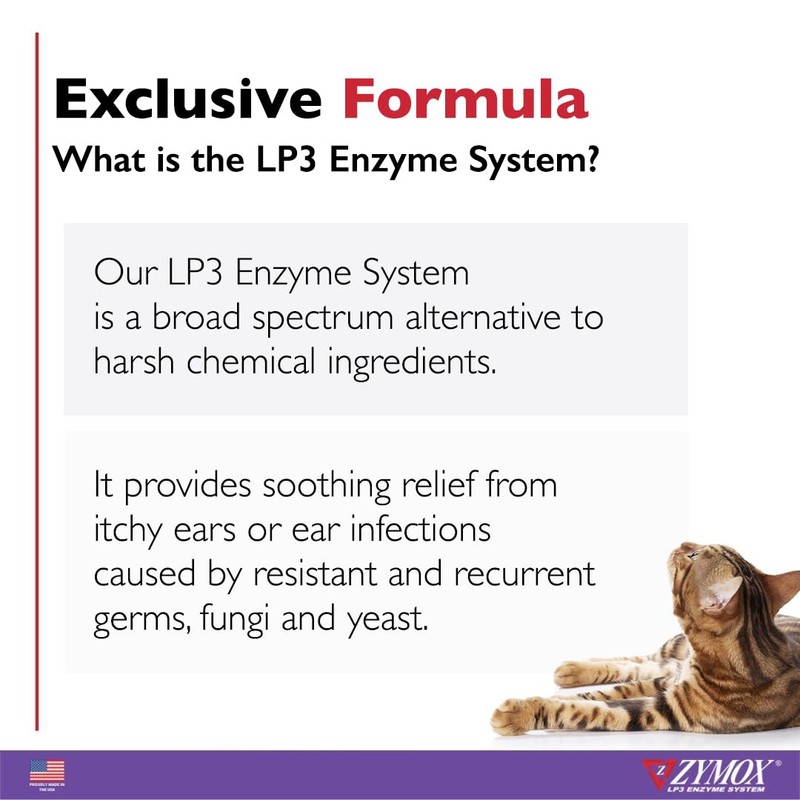 Zymox Advanced Enzymatic Ear Wipes for Dogs and Cats -