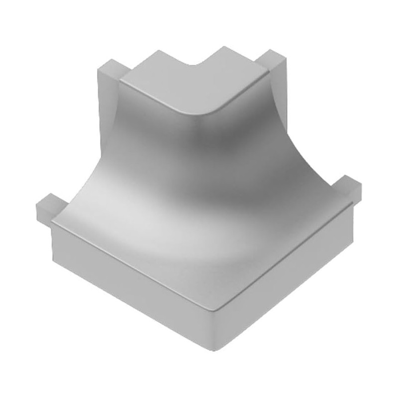 Schluter DILEX-AHK 90 Degree Outside Corner - Satin Anodized Aluminum,