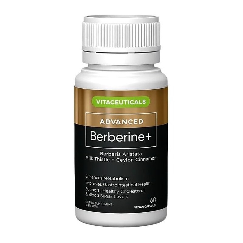 Vitaceuticals Advanced Berberine Plus 60 Capsules