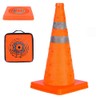18'' inch Collapsible Traffic Safety Cones, 1 pcs Multi Purpose
