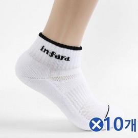 Men's socks - simple line x 10 spring socks thick bottom right angle
