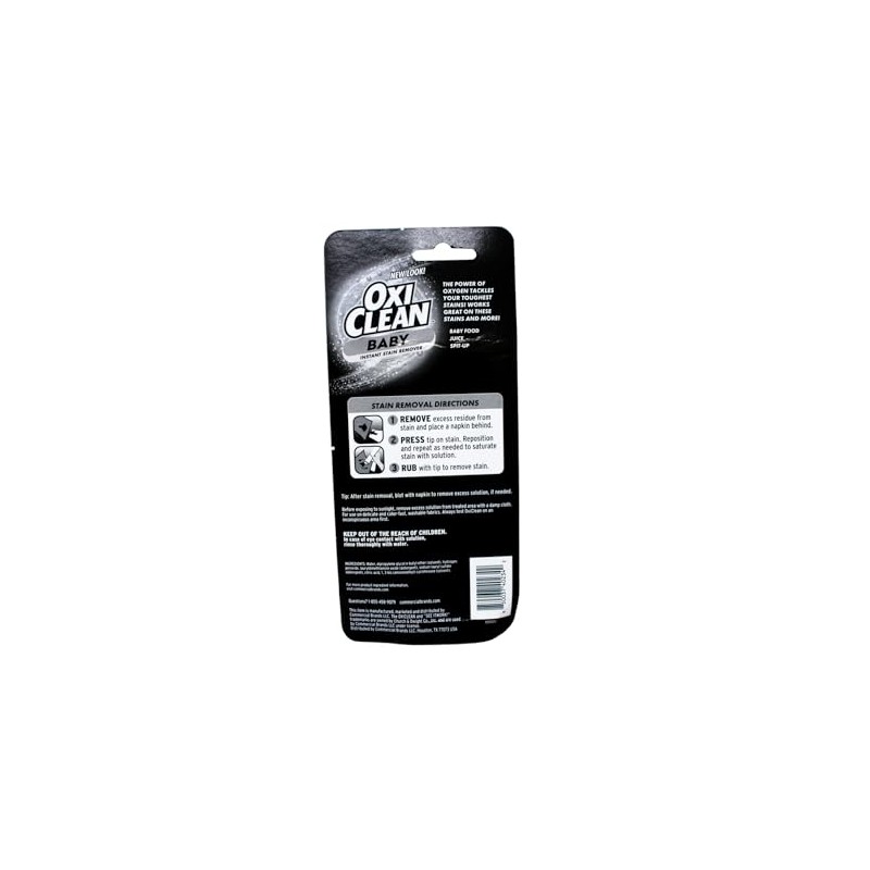 OxiClean Baby Instant Stain Remover Pen Twin Pack, 0.75 oz