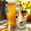 LULLEA Cat Beer Bottle Opener, Cat Gifts for Cat Lovers,