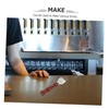 KICHOUSE Ice Tool Stainless Steel Ice Breaker with Wooden Handle
