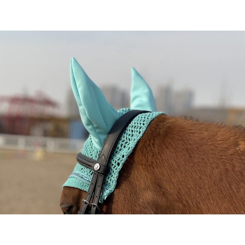 Horse Ear Bonnet/Net/Hat/Horse Hood/Mask Horse Veil Horse Ear Bonnet (Full,
