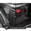 JeCar Smoked LED Tail Light Covers Rear Light Guards Exterior