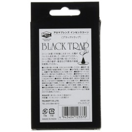 Palmart AB-BIC-08 Aroma Blends Incense Cone Black Trap, Pack of 20