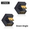 Duttek 8K Mini HDMI to HDMI U Adapter U Shape