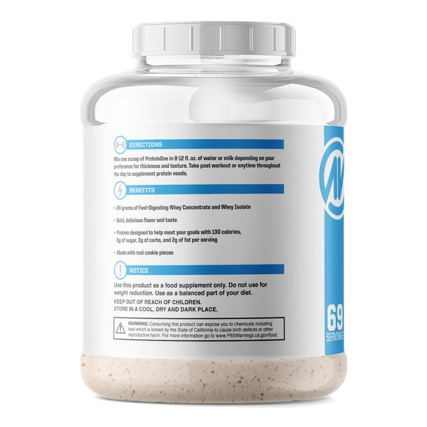NutraOne ProteinOne Whey Protein Promote Recovery and Build Muscle with