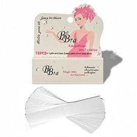 Double Sided Tape for Clothes(72 Pack) Fashion Body Tape for Women Clothing,Strong Transparent Clear Boobtape for All Shades and Sensitivity