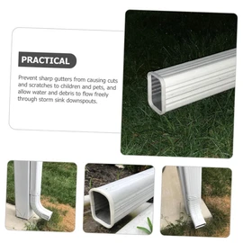 DOITOOL 10pcs Downspout Safety Caps for Garden for Adults Boy Girl and Pets Easy Installation Gutter Downspout Mouth