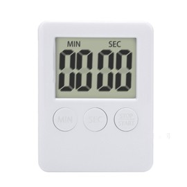 タイマー 大画面 キッチン 勉強 マグネット付き デジタル 台所 ヒント音が大きい 最大99分59秒 LED 白