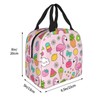 Yudchen Flamingo Insulated Lunch Bag Cooler Tote Reusable Lunch Box