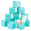 PH PandaHall 30pcs Mini Gift Boxes Blue Paper Boxes Small