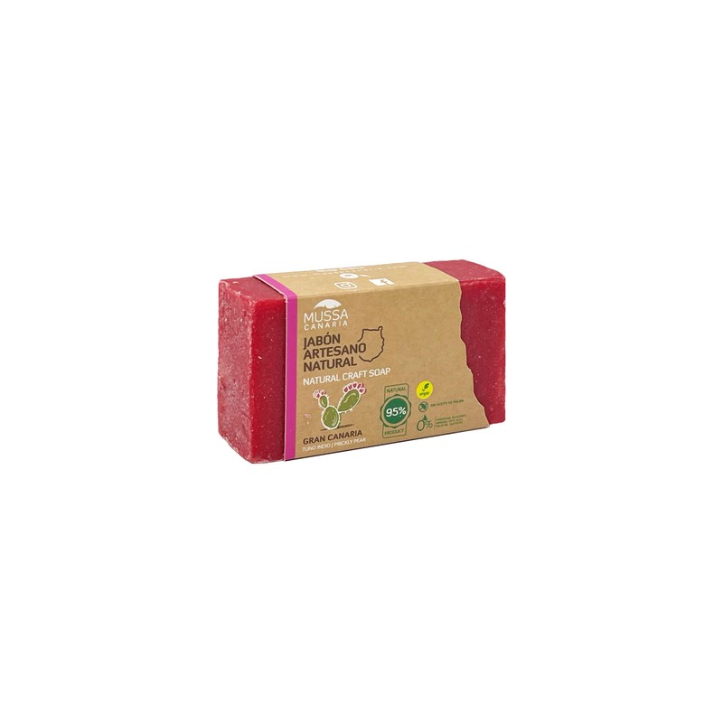 Mussa Canaria Handmade Natural Soap from Tuno Indio, 100 g