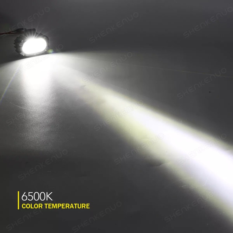 SHENKENUO 4P 4'' LED Head Lamp for Caterpillar Skid Steers