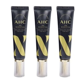AHC Ten Revolution Real Eye Cream For Face 30ml x 3 AHC Eye Wrinkles / AHC 텐 레볼루션 리얼 아이크림 포페이스 30ml x 3개 에이에이치씨 눈가주름