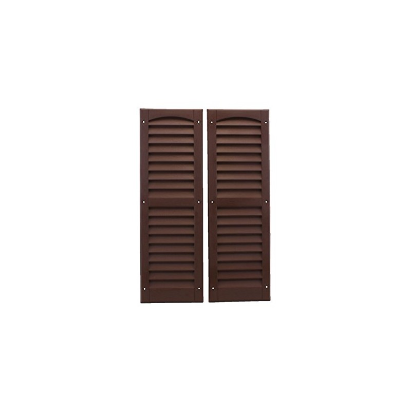 Shed Windows and More Louvered Shed Shutter or Playhouse Shutter,