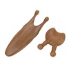 2pcs Nose Maasage Tool Reduce Stress Smoothing Surfaces Sandalwood Nose