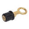 Snap Handle Drain Plug Rubber Brass Twist Design Long Lasting