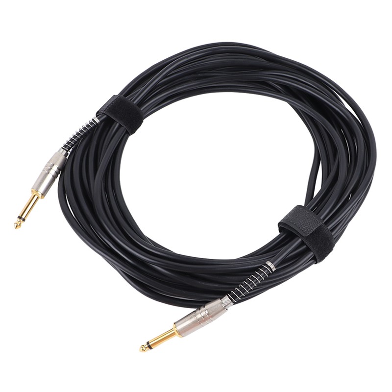 6.35mm Instrument Cable Noise Reduction Audio Device Connection Cable for