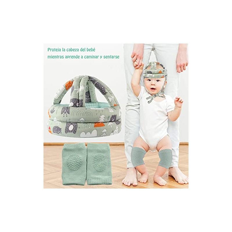 Casco de Seguridad para Bebés y Niños Pequeños, Pprotector de