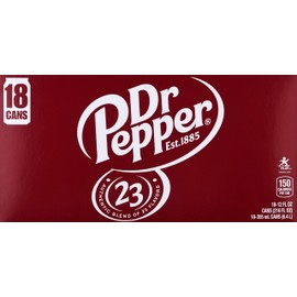 Dr Pepper, Dr Pepper 18 Pack Soda, 12 Ounce