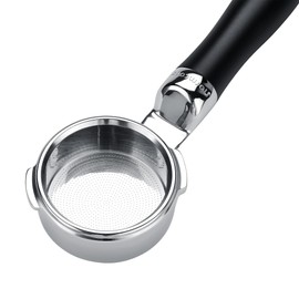 Normcore 58mm Unibody Bottomless Portafilter with Built-in 0.28mm High Extraction Basket For Gaggia Classic Pro, Gaggia Carezza, Gaggia Cubika Plus Espresso Machines, 22g